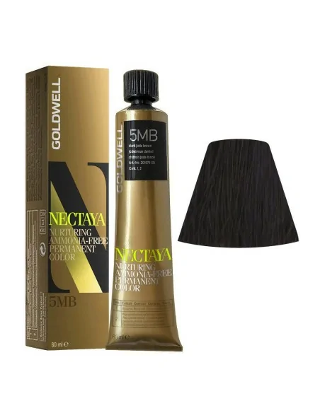 Goldwell - Tinte Nectaya Cool Browns TB 5MB Castaño Jade Oscuro 60 ml