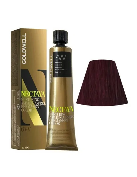 Goldwell - Tinte Nectaya Cool Reds TB 6VV Violeta Vivo 60 ml