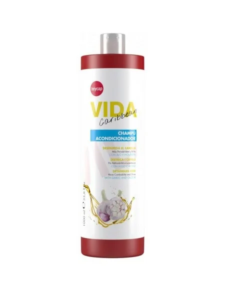 Champú Ajo y Higuereta Vida 1000 ml - Beycap