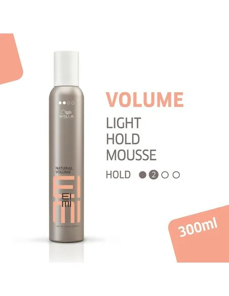 Wella - Espuma Natural Volume Eimi 300 ml