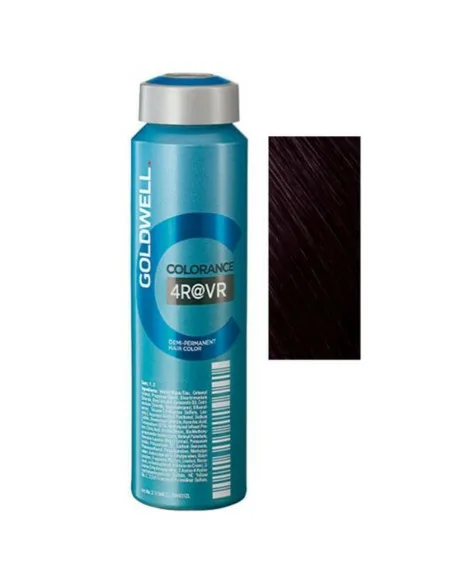 Goldwell - Tinte Colorance 4R@VR Caoba Oscuro Brillante Rojo Púrpura 120 ml