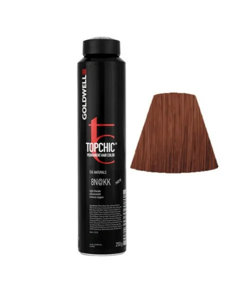 Goldwell - Topchic 8N@KK Rubio Luminoso | Plomizo Intenso 250 ml