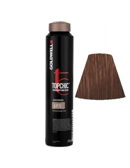 Goldwell - Topchic 6KS Cobre Plata Oscuro 250 ml