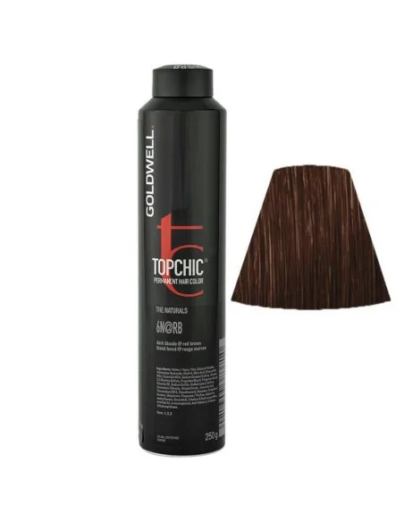Goldwell - Topchic 6N@RB Rubio Oscuro | Marrón Rojizo 250 ml