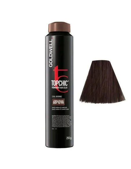 Goldwell - Topchic 6BP@VA Marrón Perla Claro | Violeta Ceniza 250 ml