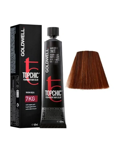 Goldwell - Topchic 7KG Cobre Dorado Medio 60 ml