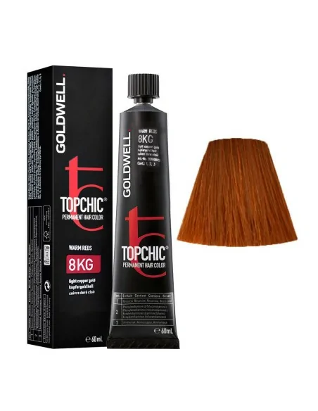 Goldwell - Topchic 8KG Cobre Dorado Claro 60 ml