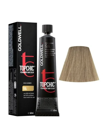 Goldwell - Topchic 9A Rubio Ceniza Muy Claro 60 ml