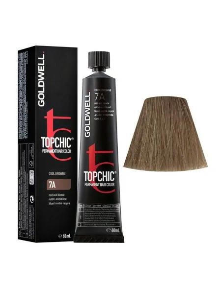 Goldwell - Topchic 7A Rubio Ceniza Medio 60 ml