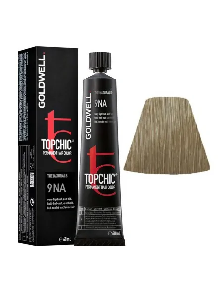 Goldwell - Topchic 9NA Rubio Ceniza Natural muy Claro 60 ml