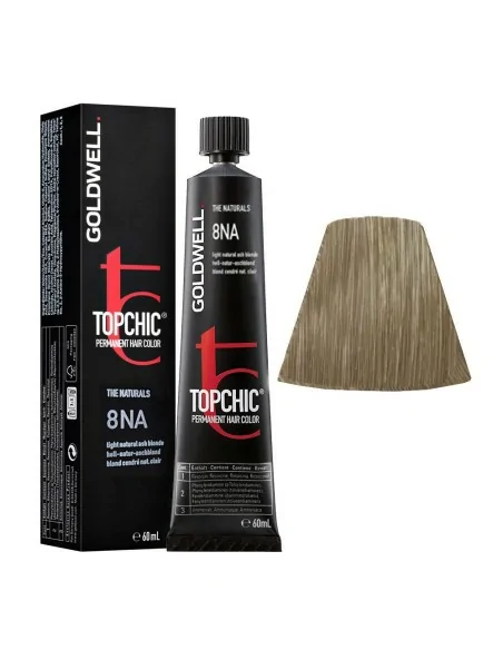 Goldwell - Topchic 8NA Rubio Ceniza Natural Claro 60 ml