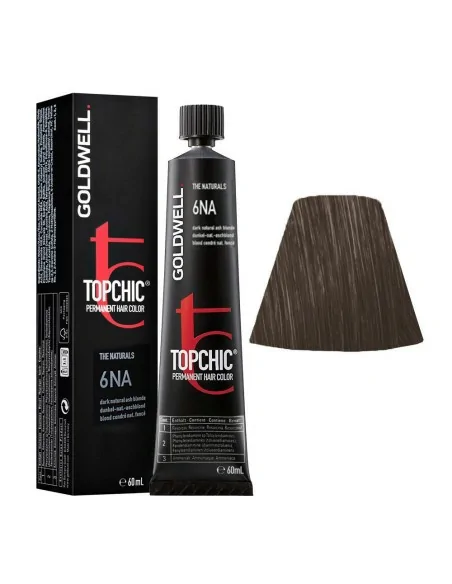 Goldwell - Topchic 6NA Rubio Ceniza Natural Oscuro 60 ml
