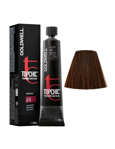 Goldwell - Topchic 6K Cobre Brillante 60 ml