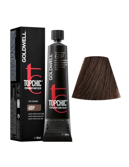 Goldwell - Topchic 6BP Castaño Claro Perla 60 ml