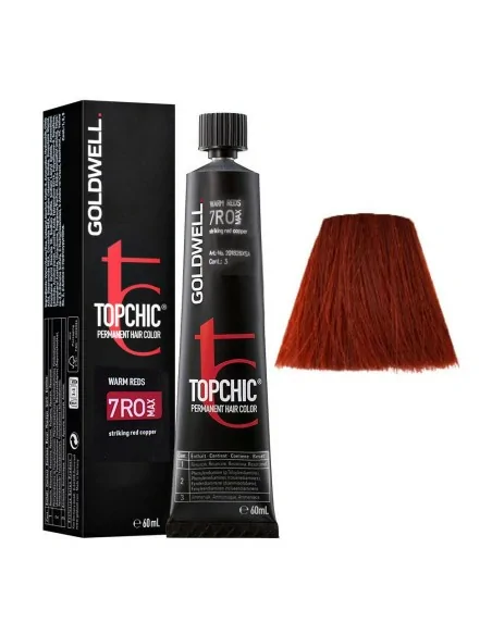 Goldwell - Topchic 7RO MAX Cobre Rojizo Llamativo 60 ml
