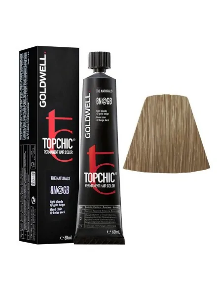 Goldwell - Topchic 8N@GB Rubio Claro | Beige Dorado 60 ml