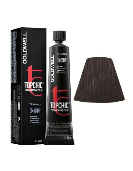 Goldwell - Topchic 5N@BP Marrón Claro | Marrón Perla 60 ml