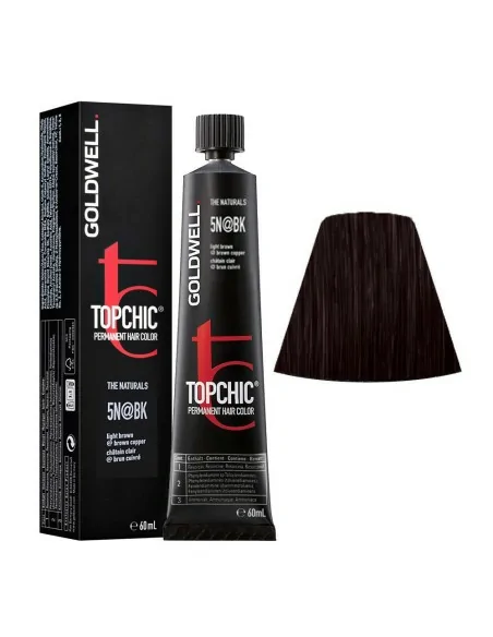 Goldwell - Topchic 5N@BK Marrón Claro | Marrón Cobre 60 ml