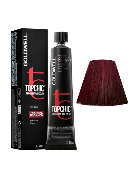 Goldwell - Topchic 6RR@PK Rojo Pasión | Rosa 60 ml