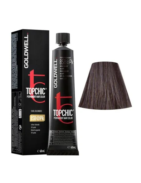 Goldwell - Topchic 8SB@PK Rubio Plata | Rosa 60 ml
