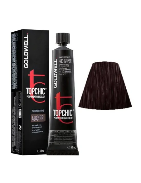 Goldwell - Topchic 4B@RR Castaño Medio | Rojo Intenso 60 ml