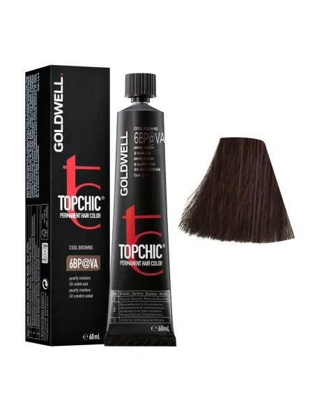 Goldwell - Topchic 6BP@VA Marrón Claro | Violeta Ceniza 60 ml