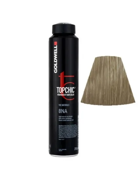 Goldwell - Topchic 8NA Rubio Ceniza Claro Natural 250 ml