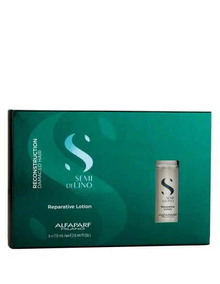 Alfaparf - Semi di Lino Tratamiento Reparador Reparative Lotion 6 x 13 ml