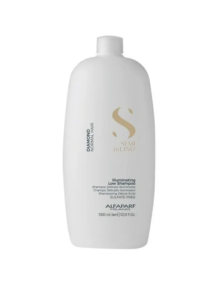 Alfaparf - Champú Iliminador Semi di Lino Diamond Normal Hair 1000 ml