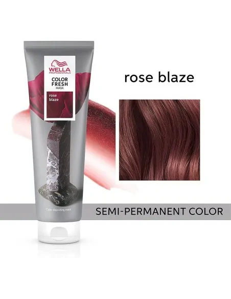 Wella - Mascarilla de Color - Color Fresh Rose Blaze 150 ml