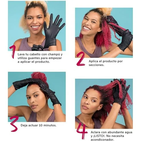 Wella - Mascarilla de Color - Color Fresh Rose Blaze 150 ml