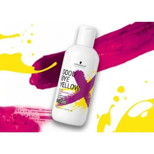 Schwarzkopf - Champú Neutralizador GoodBye Yellow 300 ml