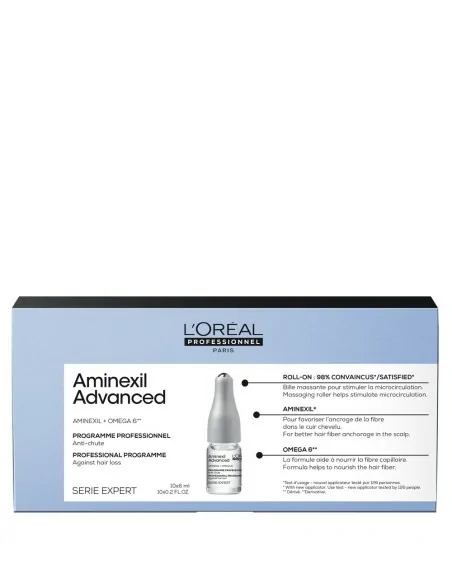 L'Oréal Professionnel - Tratamiento Anti-caída Aminexil Advanced Serie Expert 10 x 6 ml