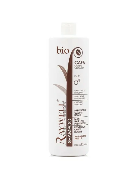 Raywell - Champú Bio Nature Cafa Anti-Caída Hombre 1000 ml