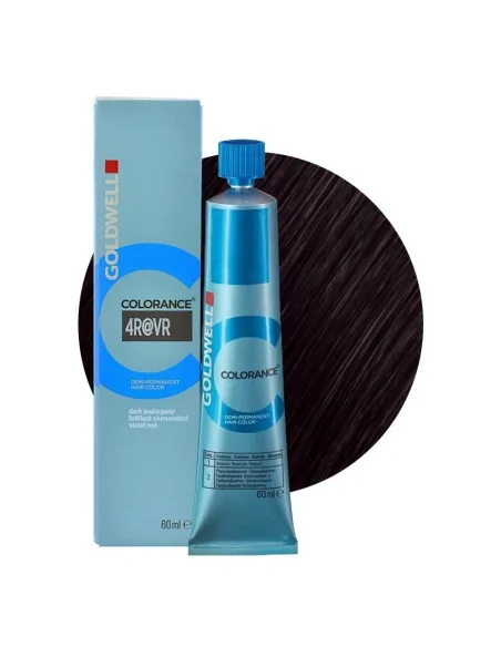 Goldwell - Tinte Colorance 4R@VR Caoba Oscuro Brillante Rojo Púrpura 60 ml