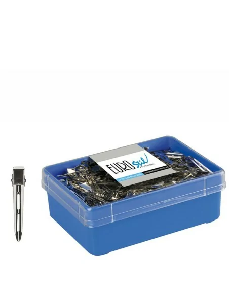 Eurostil - 01655 - Caja 120 Pinzas Medianas R90