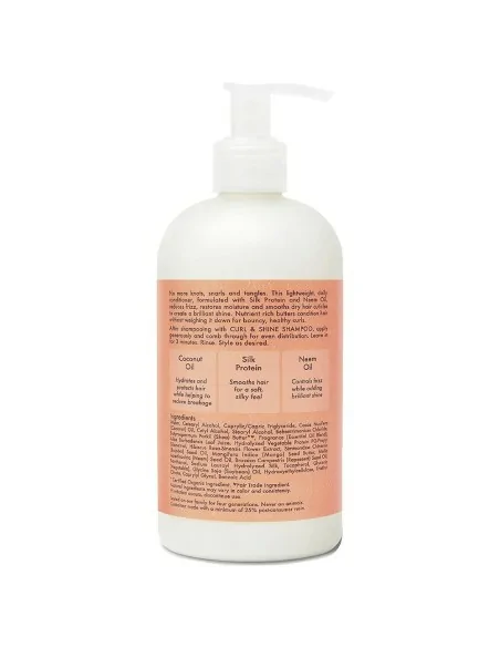 Shea Moisture - Acondicionador Coconut & Hibiscus Curl & Shine 384 ml