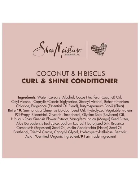 Shea Moisture - Acondicionador Coconut & Hibiscus 384 ml | Coserty.com