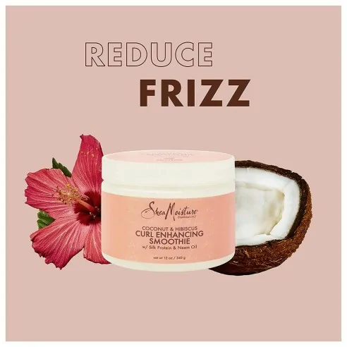 Shea Moisture - Acondicionador Coconut & Hibiscus Curl Enhancing Smoothie 340 g