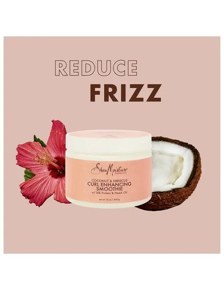 Shea Moisture - Acondicionador Coconut & Hibiscus Curl Enhancing Smoothie 340 g