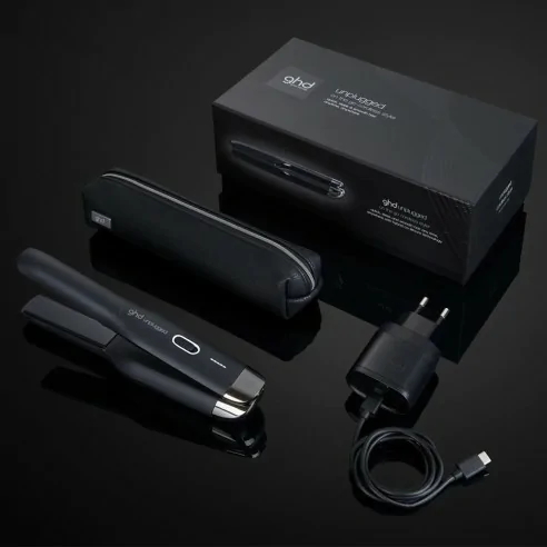 ghd - Plancha de Pelo Unplugged Negra