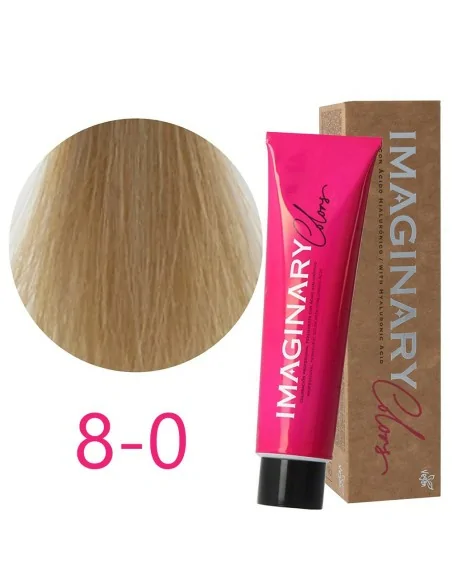 Imaginary Colors - Tinte Permanente Color Natural 8-0 Rubio Claro 100 ml