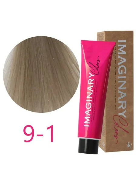 Imaginary Colors - Colorante Permanente Cenere Color 9-1 Biondo Chiarissimo 100 ml