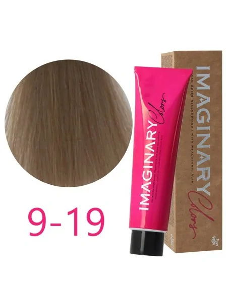 Imaginary Colors - Permanent Dye Ash Color 9-19 Very Light Earth Blonde 100 ml