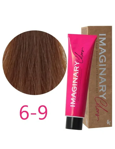 Imaginary Colors - Colorant Permanent Couleur Chocolat 6-9 Blond Terre Foncé 100 ml