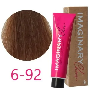 Imaginary Colors - Colorant Permanent Couleur Chocolat 6-92 Terre Foncée Blond Irisé 100 ml