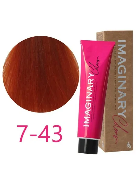 Imaginary Colors - Colorant Cuivre Permanent 7-43 Blond Doré 100 ml