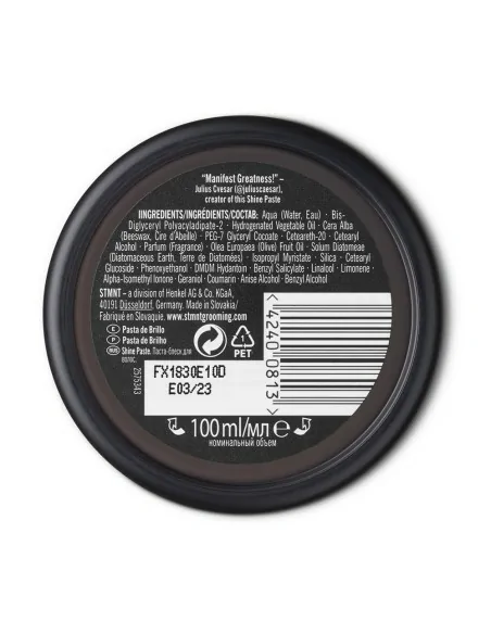 STMNT - Julius Cvesar Shine Paste - Pasta de Brillo 100 ml