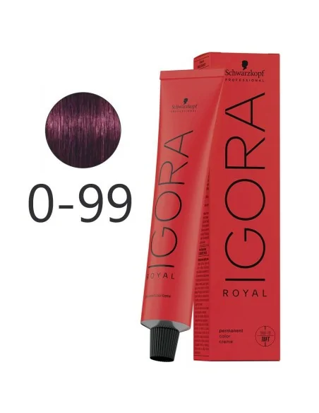 Schwarzkopf - Tinte Mezcla Igora Royal 0-99 Concentrado Violeta 60 ml