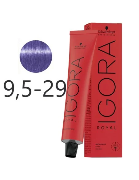 Schwarzkopf - Tinte Permanente Igora Royal 9,5-29 Lavanda Pastel 60 ml